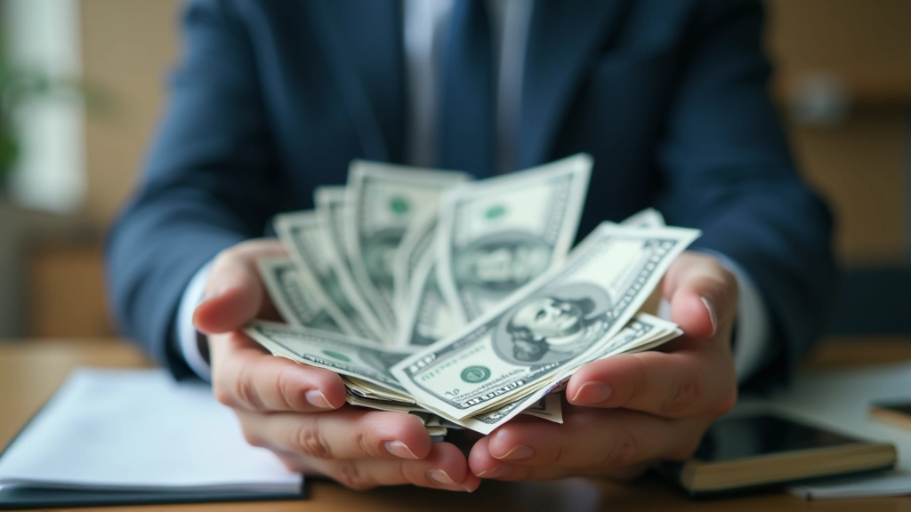 Schéma ukazující tokeny peněz, akcie a dluhopisy v portfoliu fondu