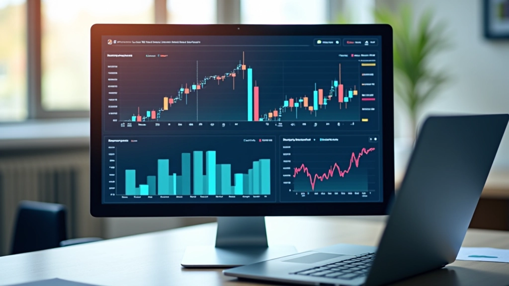 Moderní finanční dashboard s grafy výkonnosti podílových fondů